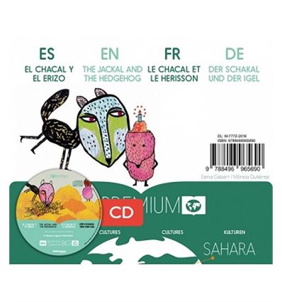 CUENTO KAMISHIBAI A3 "EL CHACAL Y EL ERIZO" + CD - EL-CHACAL-Y-EL-ERIZO