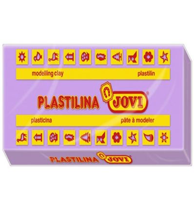 PLASTILINA JOVI 72 350G LILA - PLASTILINA-LILA-350GR