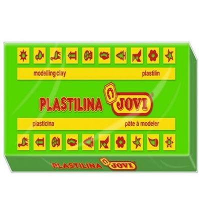 PLASTILINA JOVI 72 350G VERDE CLARO - PLASTILINA-VERDE-CLARO-350GR