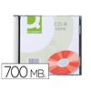 CD Q-CONNECT 700MB 52X SLIM - 54737