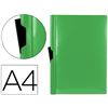 DOSSIER PINZA LATERAL LIDERPAPEL A4 60H VERDE - 26903