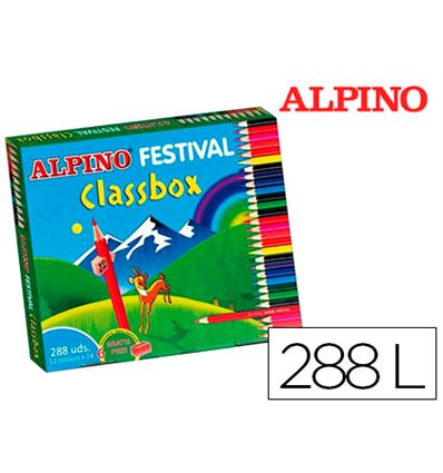 LAPIZ COLOR ALPINO FESTIVAL COLORES 288UD - 59107