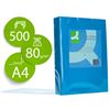 PAPEL Q-CONNECT A4 80G 500H AZUL INTENSO - 72058