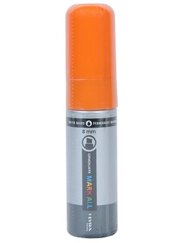 Rotulador lyra mark all naranja 8mm - 6830013