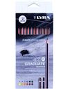 Lapiz lyra graduate graphite - set de 12 unidades - 14871120