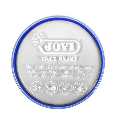 Maquillaje crema metalizado face paint blanco - FACE-PAINT-JOVI-BLANCO