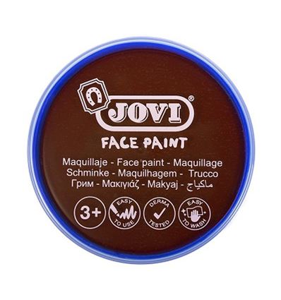 Maquillaje crema face paint marrón - FACE-PAINT-JOVI-MARRON