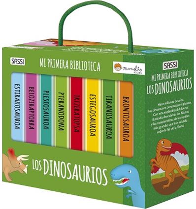 Mi primera biblioteca: los dinosaurios - COLECCION-LOS-DINOSAURIOS