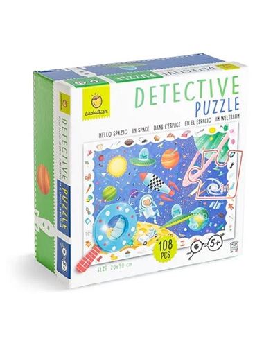Detective puzzle el espacio 108 pzas. - PUZZLE-DETECTIVE-ESPACIO