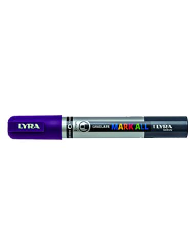 Rotulador lyra mark all violeta 2mm - LYRA-MARK-ALL-2MM-VIOLETA