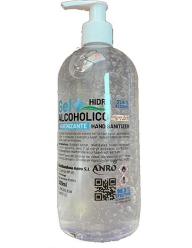 Gel hidroalcoholico cosmetico 500ml - HIDROGEL-COSMETICO-DOSIFICADOR