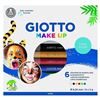 Lapices giotto make up 6 colores clasicos - LAPICES-COSMETICOS-6 COLORES-GIOTTO