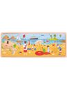 Puzzles bandeja panoramicos 24 piezas en la playa - PUZZLE-PLAYA-879267