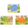 Puzzles creativos madera dinosaurios - PUZZLE-DINOSAURIOS-879816