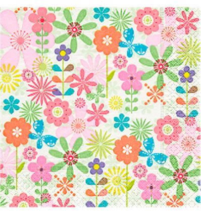 Servilletas decoupage fontor 20ud floral - SERVILLETA-FLORAL-57020247