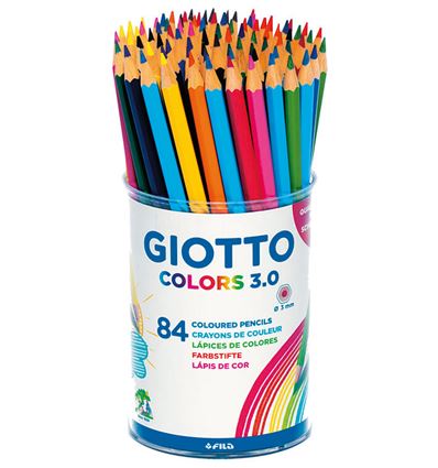 Lapiz color giotto 3.0 colores 84ud - LAPIZ-GIOTTO-84UD-3.0-67879
