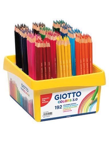 Lapiz color giotto 3.0 colores 192ud - LAPIZ-GIOTTO-192UD-3.0-67880