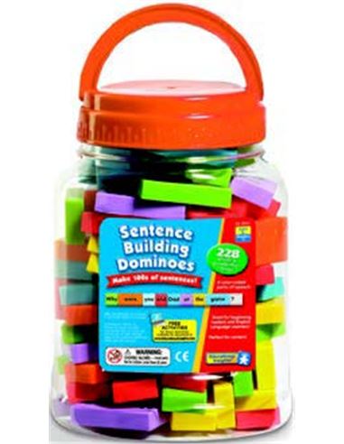 Sentence building dominoes - 612943