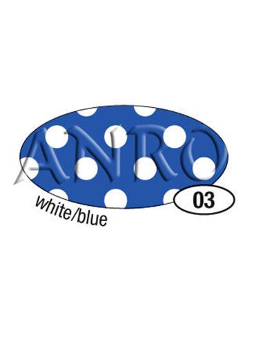 Cartulina folia 50x70cm 300g lunares blanco/azul unidad - 4905903