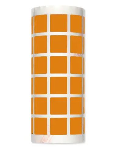 Gomets ineta cuadrado mediano naranja - 842245