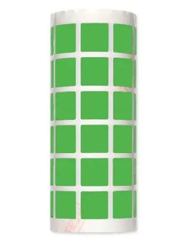 Gomets ineta cuadrado mediano verde - 842224