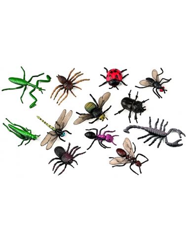 Insectos 12 figuras - 16527480