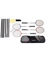 Set badminton 4 raquetas+ 2 volantes - 280670450