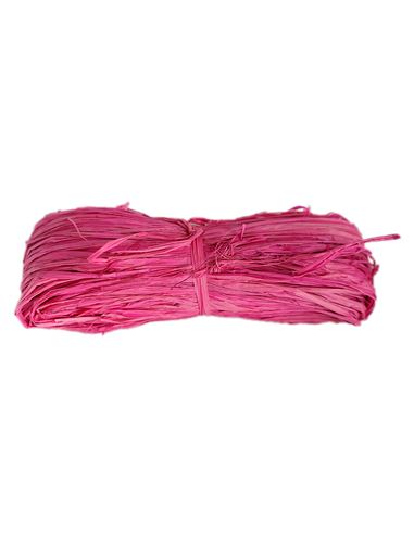 Rafia natural folia 50g rosa (hasta fin stock) - 4909023